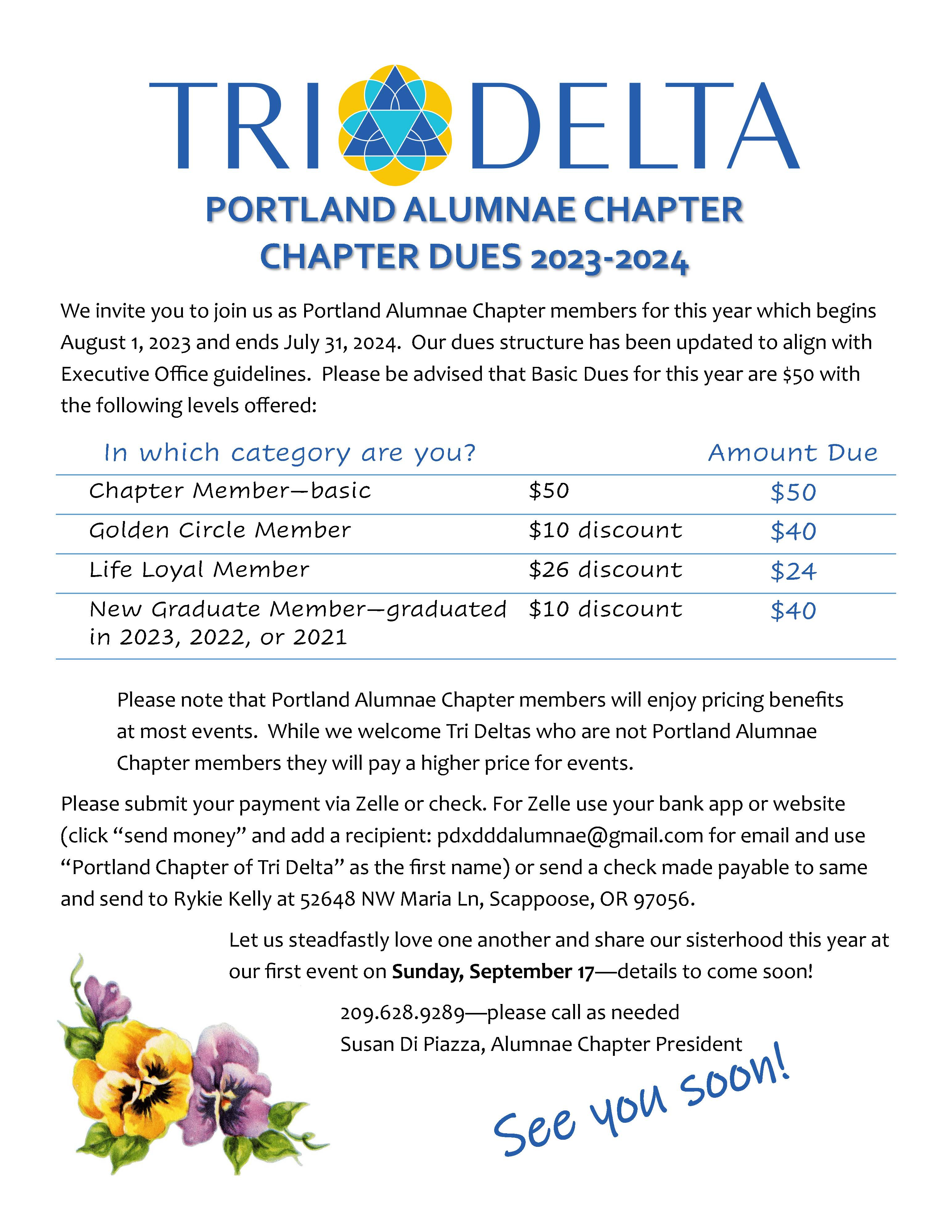 Delta Delta Delta - Portland, OR - Alumnae Chapter